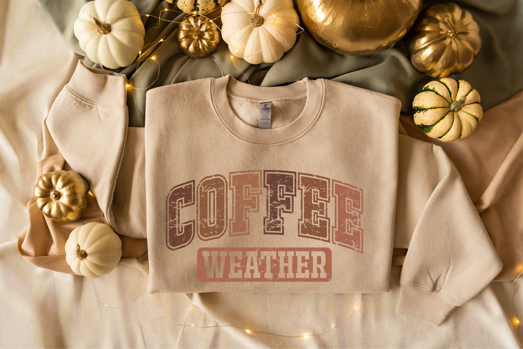 coffee vibes only  gildan crewneck sweatshirt