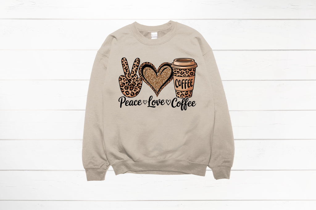 coffee vibes only  gildan crewneck sweatshirt